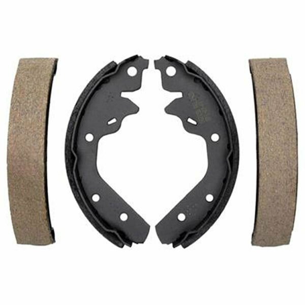 Rm Brakes Relined Brake Shoes R53-519PG